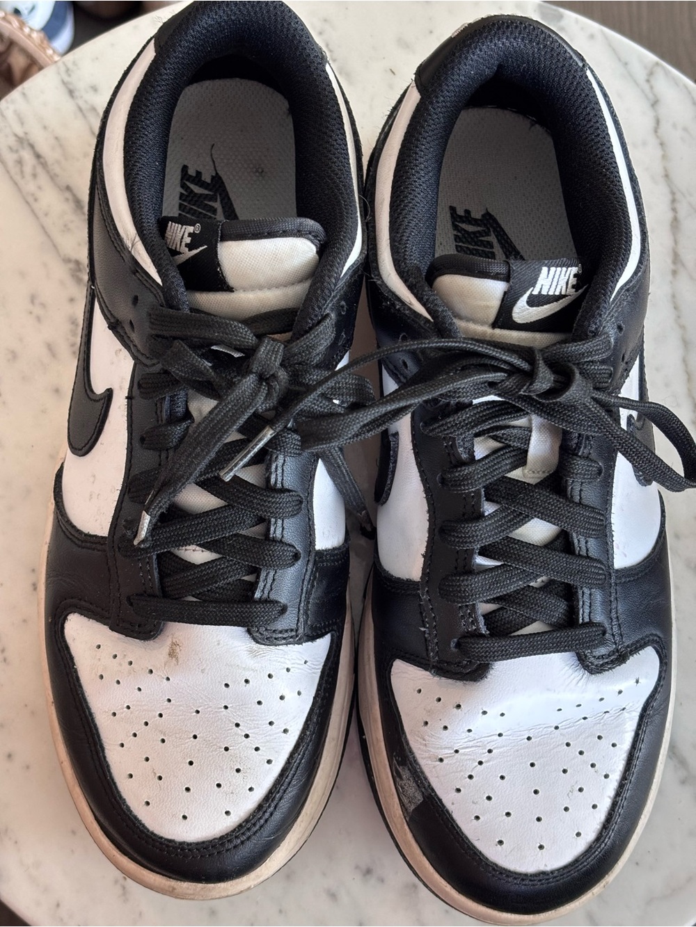 Nike Dunk Low Retro Panda Black White Sneakers